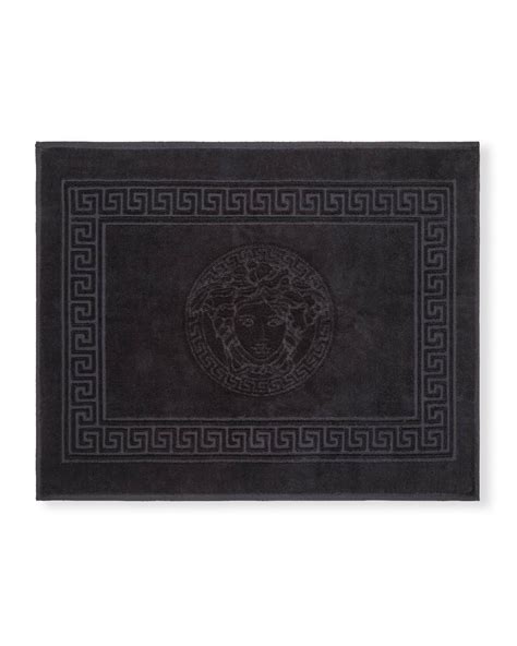 versace medusa bath mat|Versace hand towels.